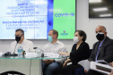 Coletiva de Imprensa com o Secretario de Saude, Beto Preto e com Nestor Werner Diretor Geral SESA
