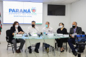 Coletiva de Imprensa com o Secretario de Saude, Beto Preto e com Nestor Werner Diretor Geral SESA