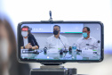 Coletiva com o Secretario de Estado da Saude, Beto Preto