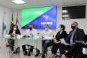 Coletiva com o Secretario de Estado da Saude, Beto Preto