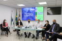 Coletiva de Imprensa com o Secretario de Saude, Beto Preto e com Nestor Werner Diretor Geral SESA
