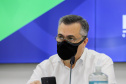 Coletiva com o Secretario de Estado da Saude, Beto Preto