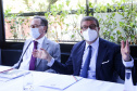 Embaixador da Itália no Brasil, Francesco Azzarello e Cônsul-Geral da Itália em Curitiba, Salvatore Di Venezia - Curitiba, 24/01/2022