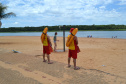 Corpo de Bombeiros alerta para risco de ataques de piranhas nas praias de águas doces do Oeste