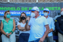 O Departamento de Trânsito do Paraná (Detran-PR), junto com a Federação Brasileira de Veículos Antigos (FBVA), realiza o evento de lançamento do novo modelo de placa preta para veículos de coleção - Curitiba, 22/01/2022