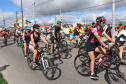 Pedala Paraná reune mais de 200 ciclistas de todo Paraná em desafio de 27 quilômetros, no litoral