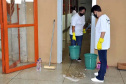 Prefeitura do Campus faz mutirão de limpeza para retorno das aulas presenciais