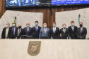 O governador Carlos Massa Ratinho Junior participou nesta quarta-feira (2) da abertura dos trabalhos da 19ª Legislatura da Assembleia Legislativa. 