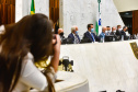 O governador Carlos Massa Ratinho Junior participou nesta quarta-feira (2) da abertura dos trabalhos da 19ª Legislatura da Assembleia Legislativa. 