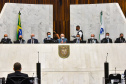 O governador Carlos Massa Ratinho Junior participou nesta quarta-feira (2) da abertura dos trabalhos da 19ª Legislatura da Assembleia Legislativa. 