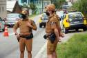 Operação Barreira realiza bloqueios policiais no litoral parananse