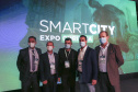 O governador Carlos Massa Ratinho Junior participou nesta quinta feira, da abertura do Smart City Curitiba, edição brasileira da maior rede mundial de eventos sobre cidades inteligentes.