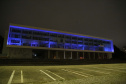 Prédios públicos da capital são iluminados de azul em apoio ao Dia Mundial de Conscientização do Autismo
