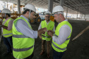 Obra do novo terminal da Klabin no Porto de Paranaguá está avançada
