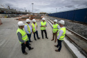 Obra do novo terminal da Klabin no Porto de Paranaguá está avançada