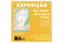 Biblioteca Pública recebe exposição de arte inclusiva produzida por pessoas com deficiência visual