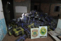 BPFRON e Polícia Federal apreendem 2,8 toneladas de drogas em Santa Helena-PR