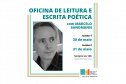 Marcelo Sandmann ministra oficina gratuita de Leitura e Escrita Poética na Biblioteca Pública