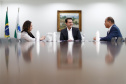 Governador recebe deputados