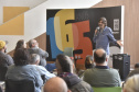 Eduardo Bueno fala para 200 pessoas na abertura do Ciclo do Bicentenário da Independência da Biblioteca Pública