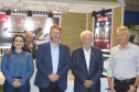 O vice-governador Darci Piana e o secretário de Estado da Agricultura e do Abastecimento, Norberto Ortigara, participaram nesta quinta-feira (12) da abertura da 15ª ExpoFrísia, no pavilhão do Parque Histórico de Carambeí, na região dos Campos Gerais - 