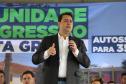 Governador inaugura nova unidade de progressão penal para recuperação de presos em Ponta Grossa