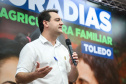 Governador Carlos Massa Ratinho Junior libera recursos para a infraestrutura urbana do município de Toledo, no Oeste do Estado - 