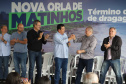 Litoral do Paraná conta com areia da praia renovada antes da data prevista