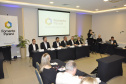 Fomento Paraná recebe missão técnica de associações comerciais do oeste do estado