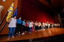 Primeira apresentação do projeto Crianças no Teatro encanta plateia em Francisco Beltrão