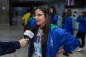  Estudantes participantes do programa Ganhando o Mundo, do Governo do Estado, chegam ao Aeroporto Afonso Pena após estudarem um semestre letivo na Nova Zelândia 