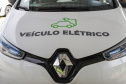 Carregamento de carro elétrico no Palácio Iguaçu