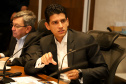 Governador Carlos Massa Ratinho Junior em agenda com Ministro da Infraestrutura Marcelo Sampaio. Foto: Ari Dias/AEN.