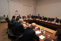 Vice-governador do Estado do Paraná, Darcia Piana, durante reunião com cônsules da União Europeia - 