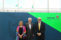 Vice-governador do Estado do Paraná, Darcia Piana, durante reunião com cônsules da União Europeia - 