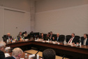 Vice-governador do Estado do Paraná, Darcia Piana, durante reunião com cônsules da União Europeia - 