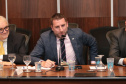 Vice-governador do Estado do Paraná, Darcia Piana, durante reunião com cônsules da União Europeia - 
