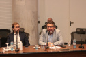 Vice-governador do Estado do Paraná, Darcia Piana, durante reunião com cônsules da União Europeia - 