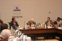 Vice-governador do Estado do Paraná, Darcia Piana, durante reunião com cônsules da União Europeia - 