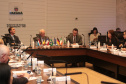 Vice-governador do Estado do Paraná, Darcia Piana, durante reunião com cônsules da União Europeia - 
