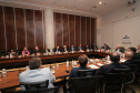 Vice-governador do Estado do Paraná, Darcia Piana, durante reunião com cônsules da União Europeia - 