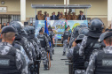 Polícia Militar do Paraná homenageia policiais que participaram da Operação Guarapuava