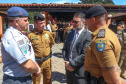PMPR homenageia militares e autoridades civis no aniversário do BPRv, BPMOA e BOPE