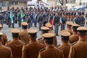 Polícia Militar do Paraná homenageia policiais que participaram da Operação Guarapuava