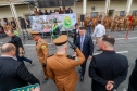 Polícia Militar do Paraná homenageia policiais que participaram da Operação Guarapuava