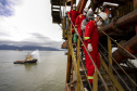 Exercício simulado mobiliza Portos do Paraná contra incêndios em shiploader