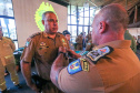 PMPR homenageia militares e autoridades civis no aniversário do BPRv, BPMOA e BOPE