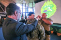 PMPR homenageia militares e autoridades civis no aniversário do BPRv, BPMOA e BOPE