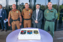 PMPR homenageia militares e autoridades civis no aniversário do BPRv, BPMOA e BOPE
