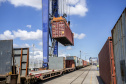 Aumenta transporte ferroviário de carga pelos portos paranaenses